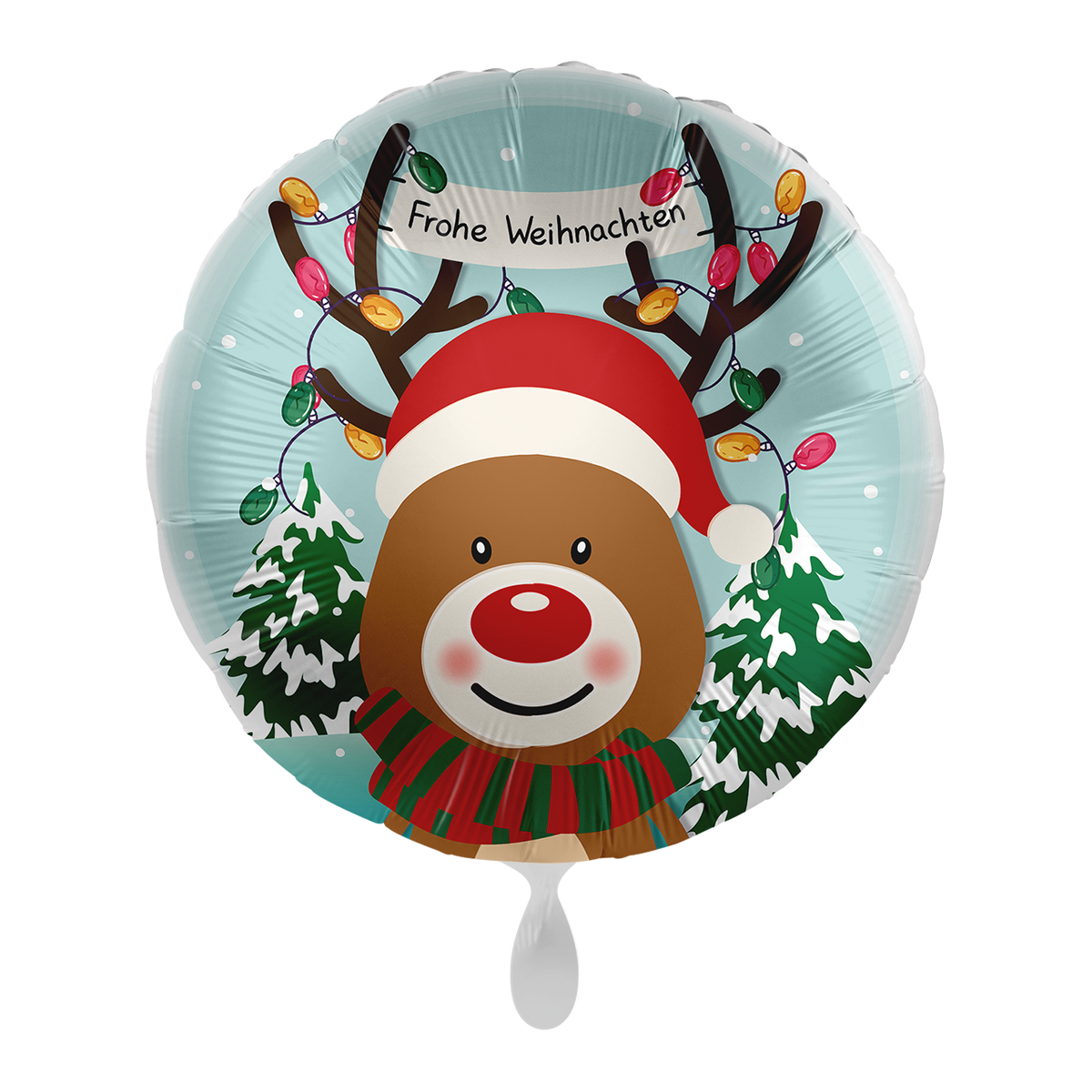1 Balloon - Christmas Reindeer - GER