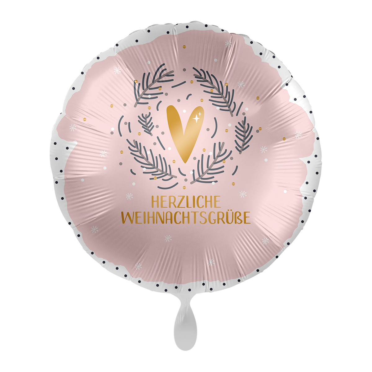 1 Balloon - Warm Christmas Greetings - GER