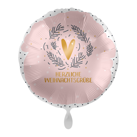 1 Balloon - Warm Christmas Greetings - GER