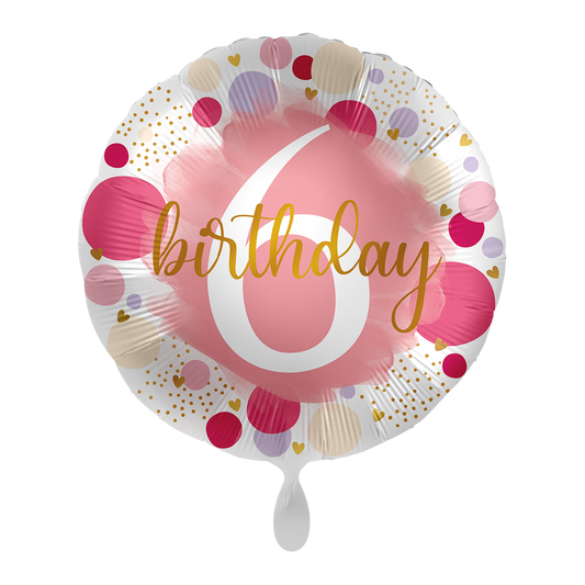1 Balloon - It's sweet to be Six - ENG