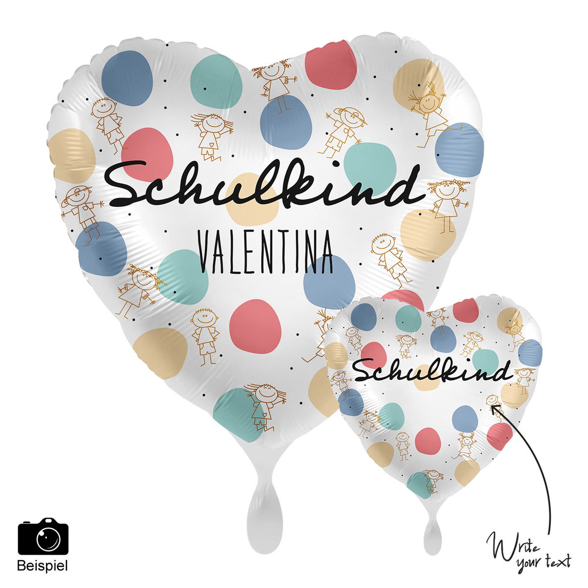 1 Balloon - Personalize IT - Schulkind
