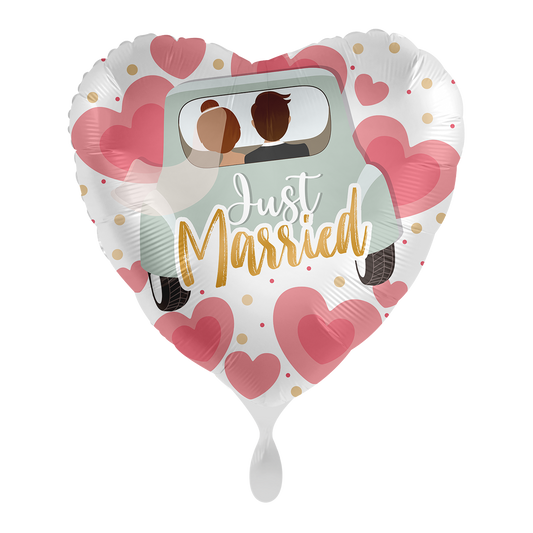 1 Balloon - Just Married Car - ENG