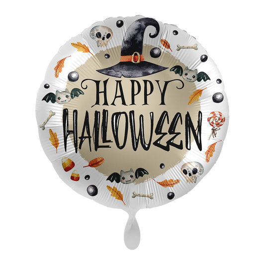 1 Balloon - Witch Hat Halloween - ENG