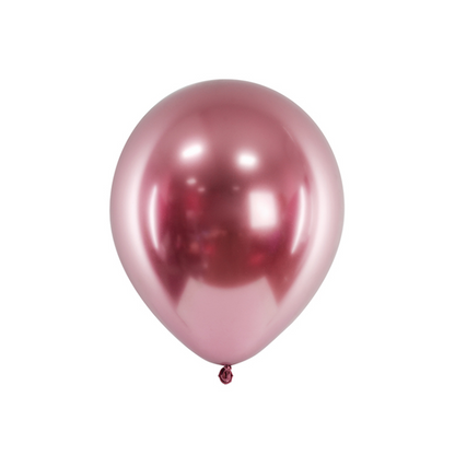 50 Luftballons - Ø 30cm - Glossy - RoseGold