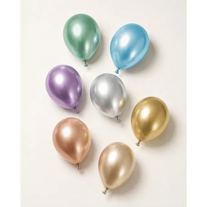 50 Luftballons - Ø 12cm - Glossy - Gold