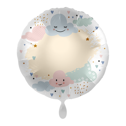 1 Balloon - Personalize IT - Happy Clouds