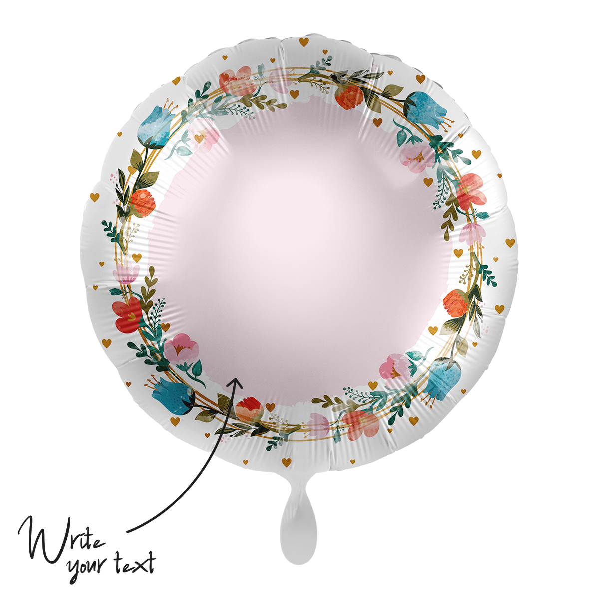 1 Balloon - Personalize IT - Floral