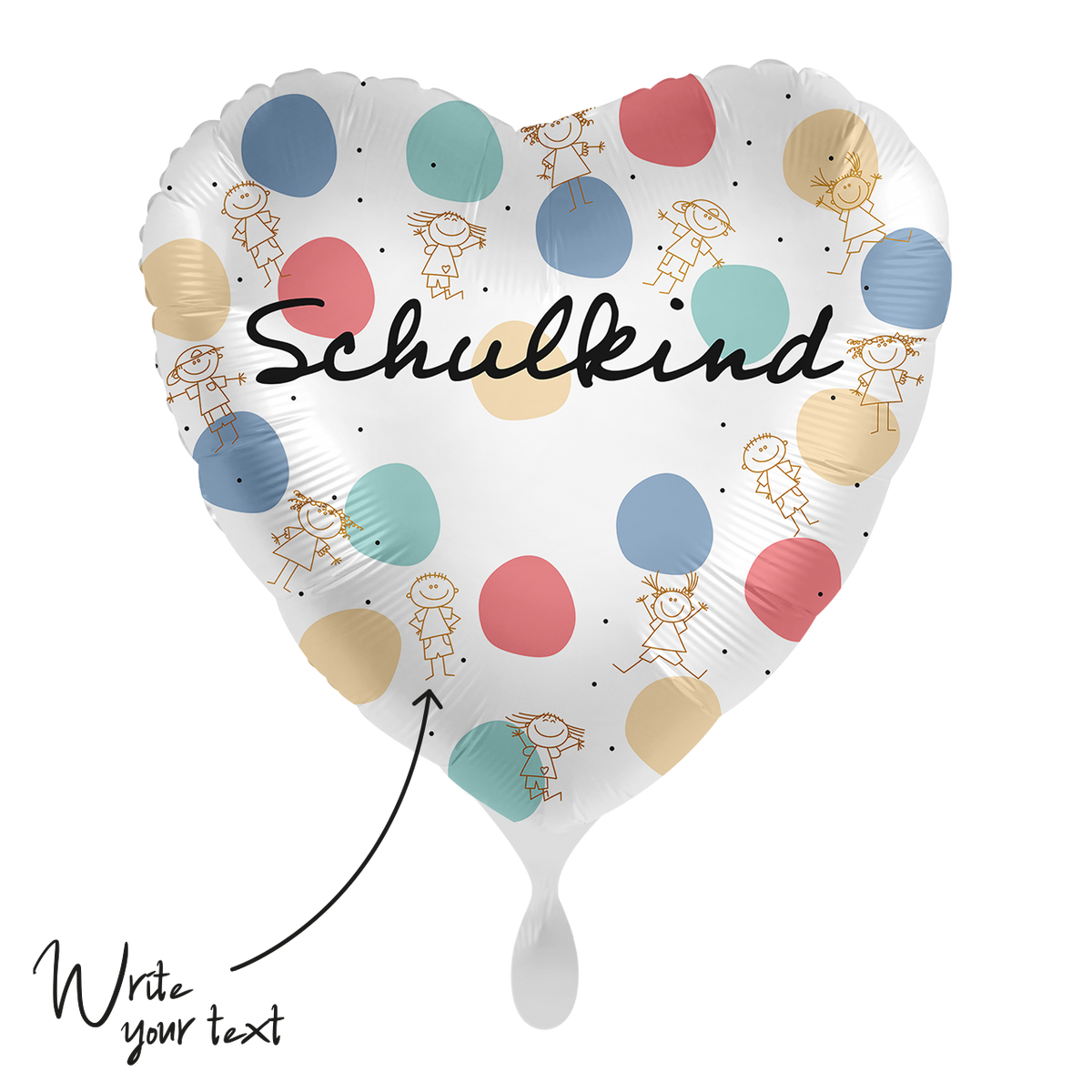 1 Balloon - Personalize IT - Schulkind