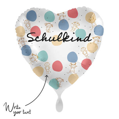 1 Balloon - Personalize IT - Schulkind