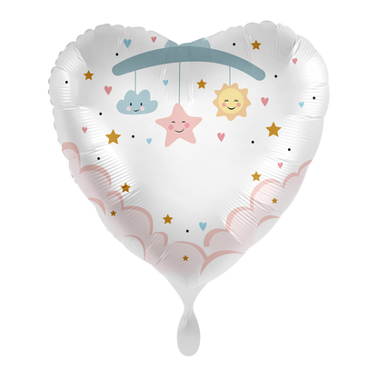 1 Balloon - Personalize IT - Hi Baby - GER