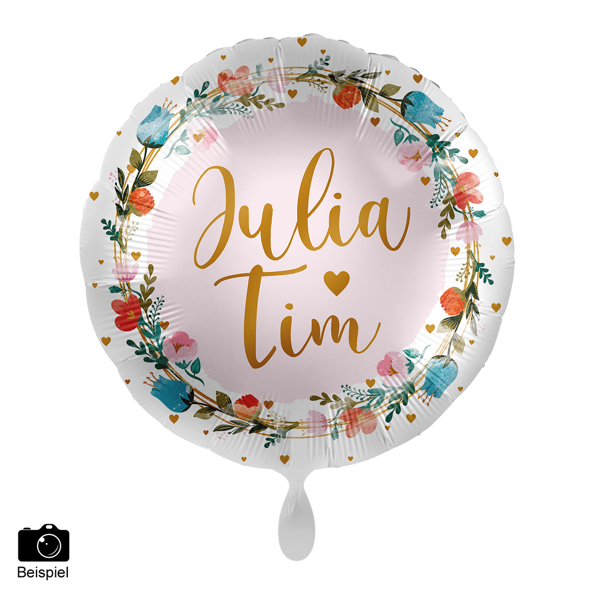 1 Balloon - Personalize IT - Floral