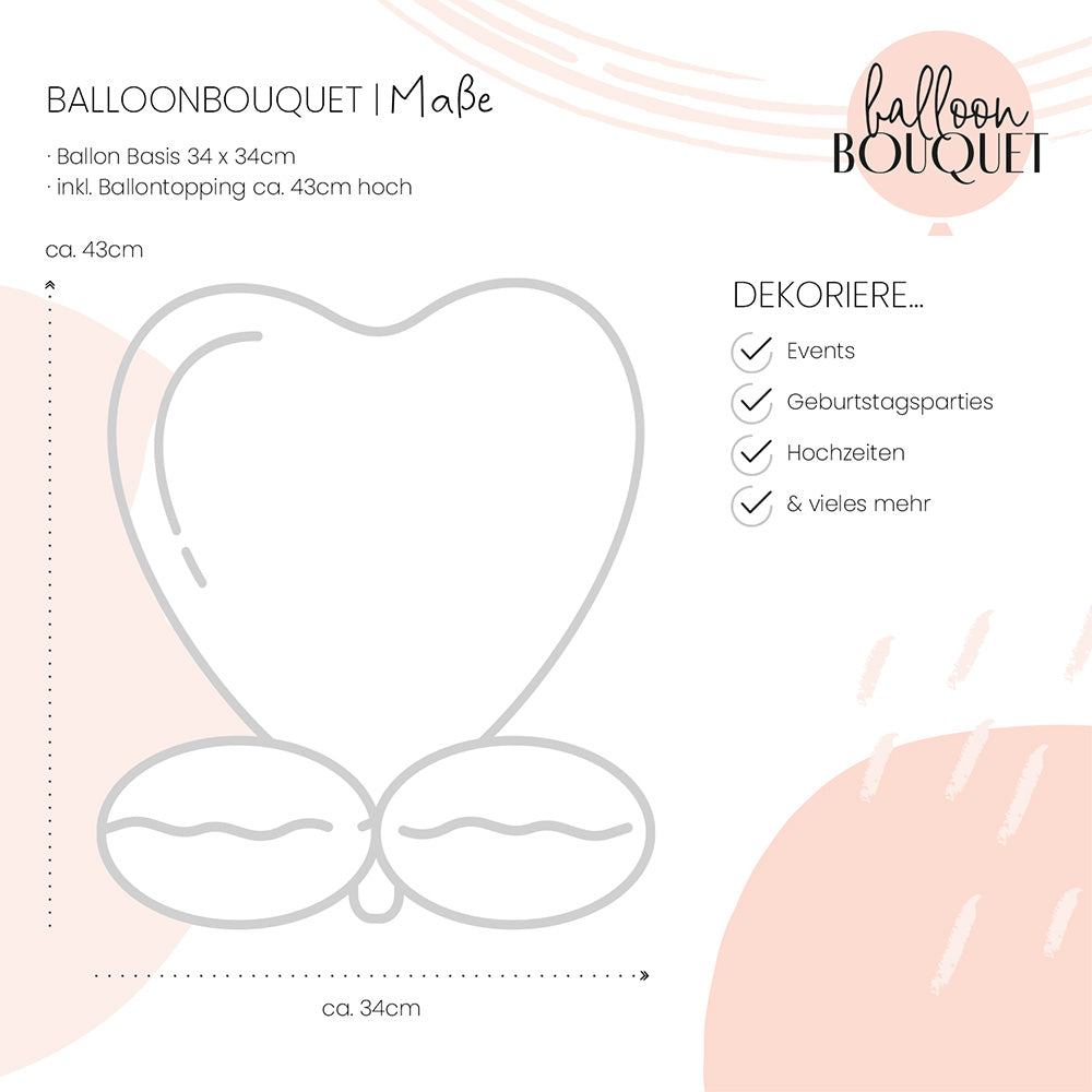 1 Balloon Bouquet - I Love You - GER