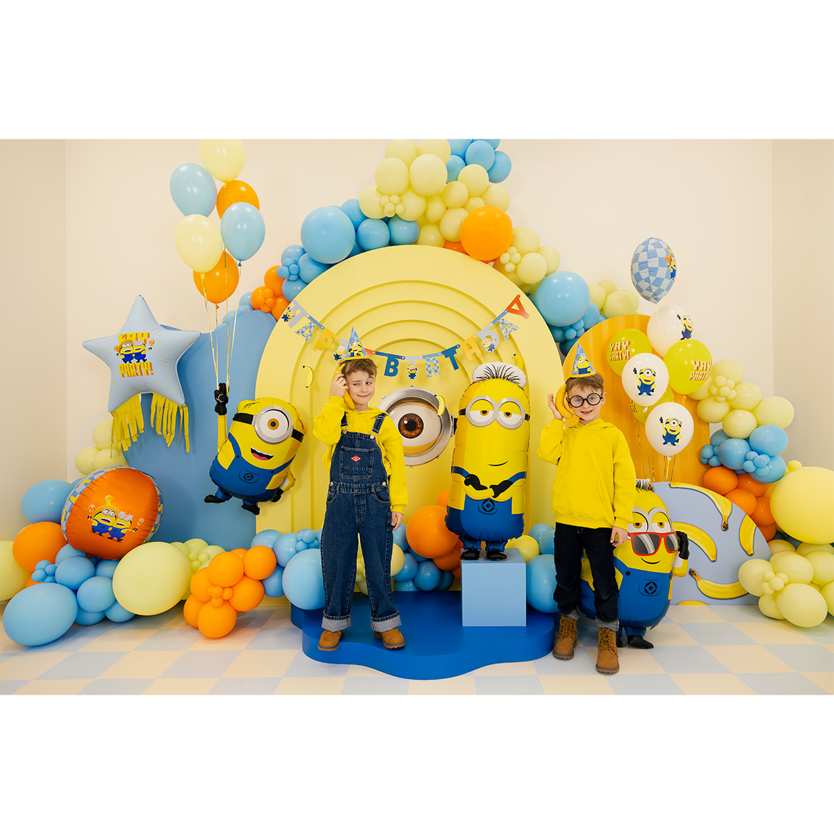 6 Partyhütchen - Minions