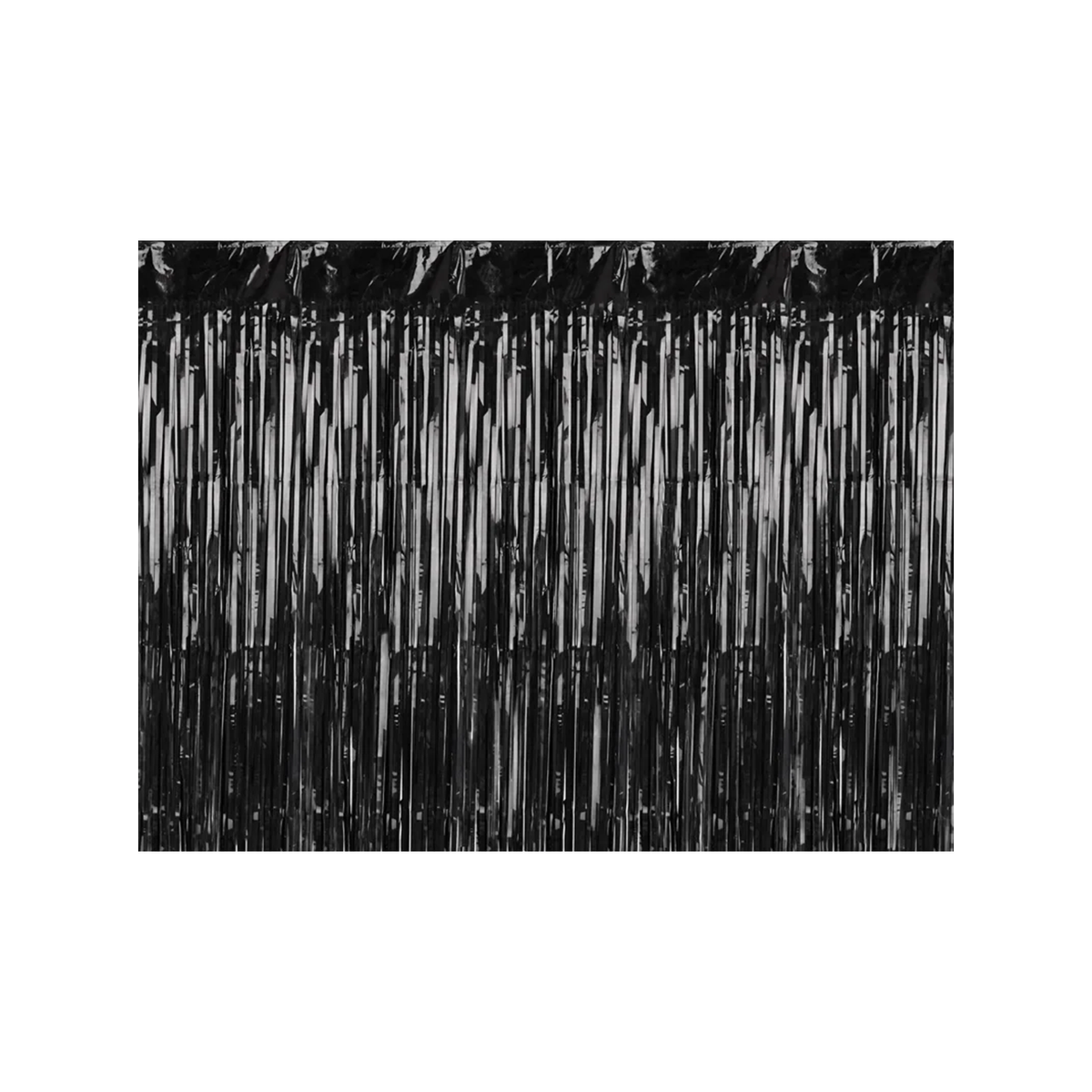 1 Partyvorhang - Black 100x200cm