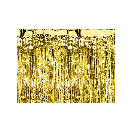 1 Partyvorhang - Gold 100x200cm