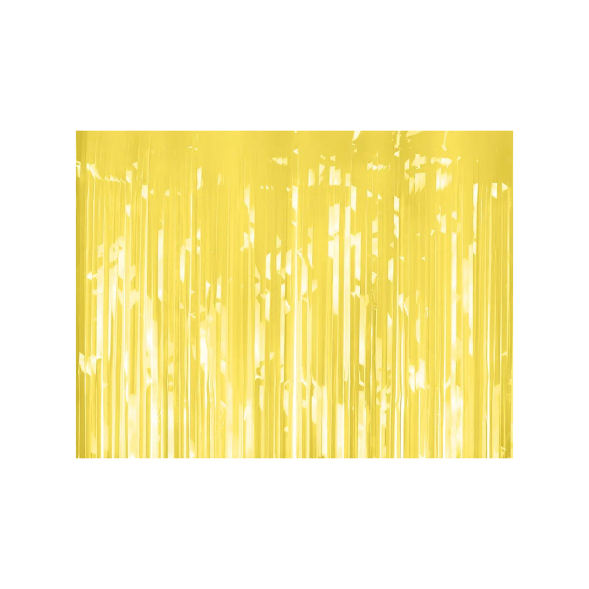 1 Partyvorhang - Light yellow 100x200cm