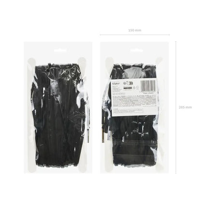 1 Partyvorhang - Black 100x200cm