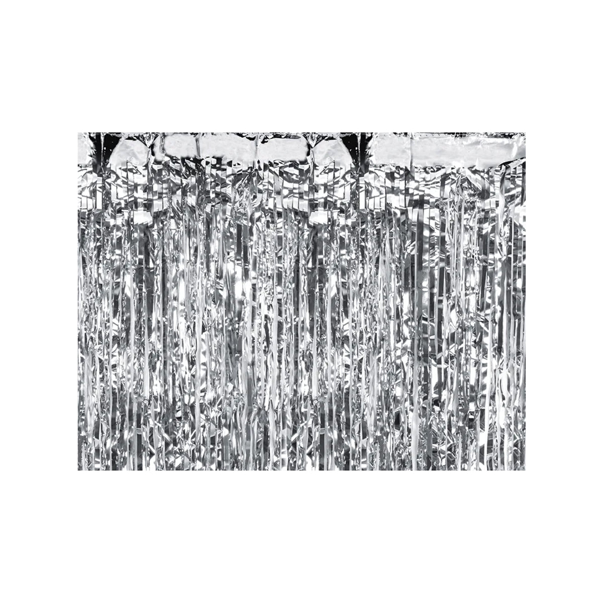 1 Partyvorhang - Silver 100x200cm