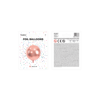 1 Kugelballon - RoseGold