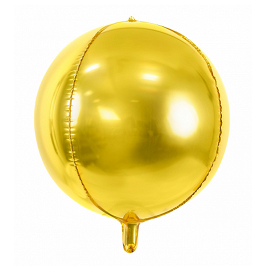 1 Kugelballon - Gold