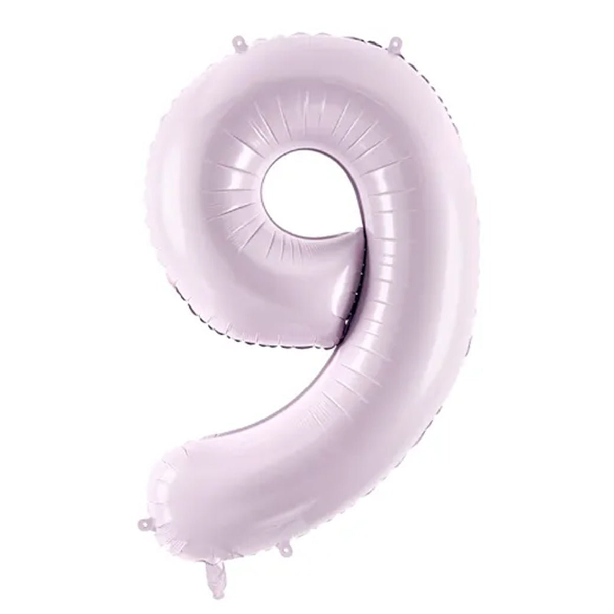 1 Balloon XL - Zahl 9 - Lila