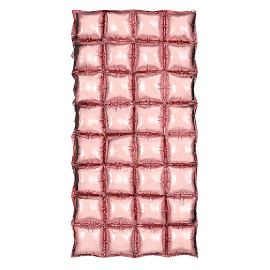 1 Folienballon Hintergrund - Rose Gold 72x143cm