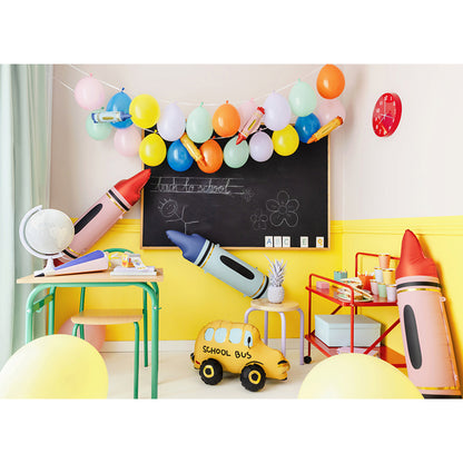 1 Balloon XXL - Buntstift Blau