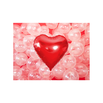 1 Ballon XXL - Herz - Rot