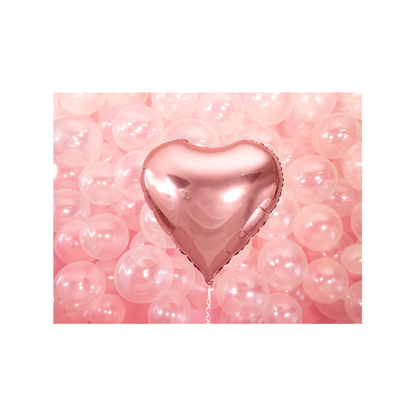 1 Ballon XXL - Herz - RoseGold