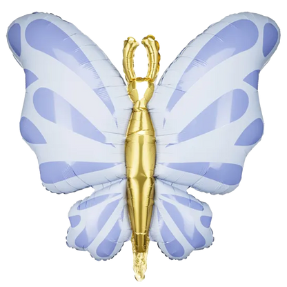 1 Balloon XXL - Butterfly Blue