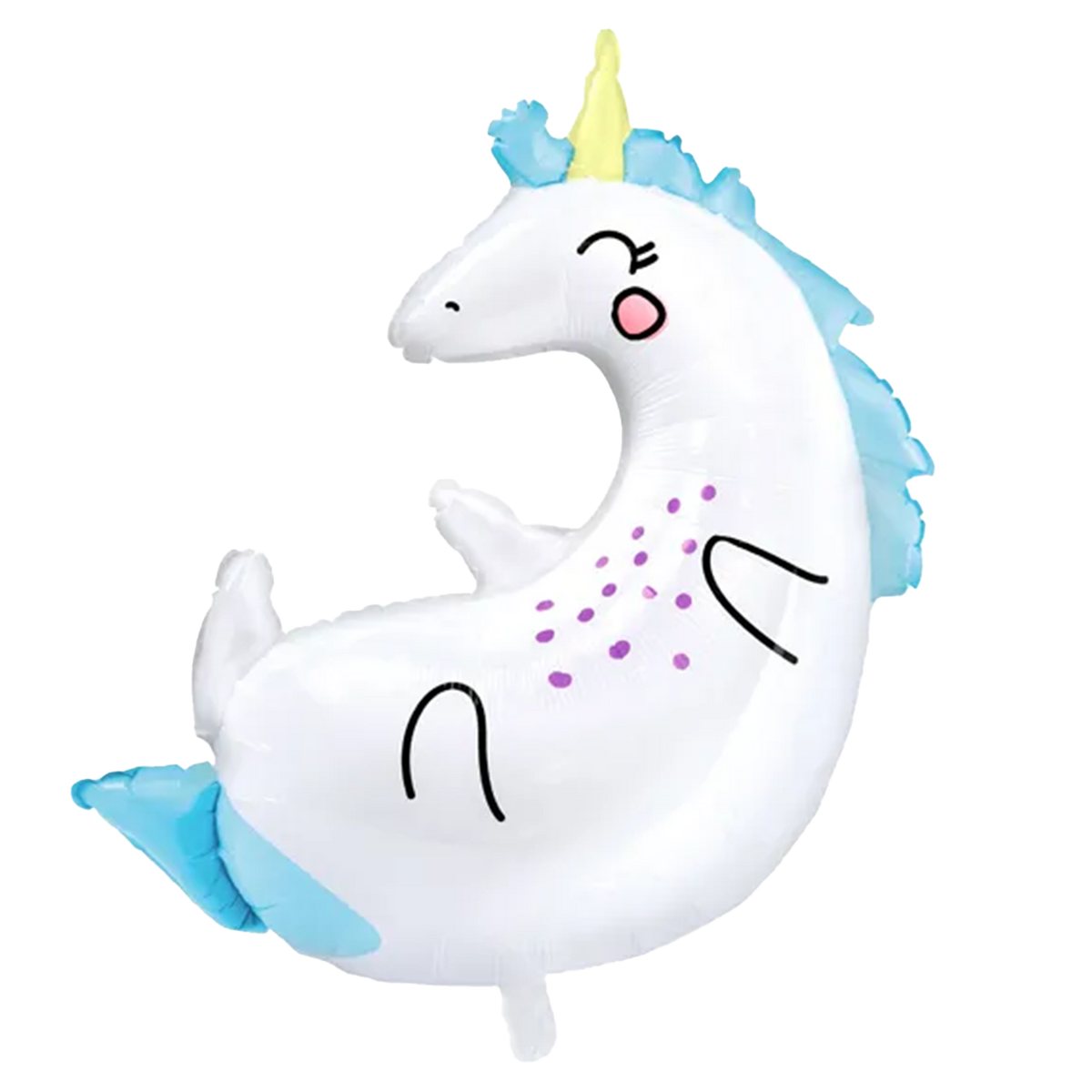 1 Balloon XXL - Lying Unicorn