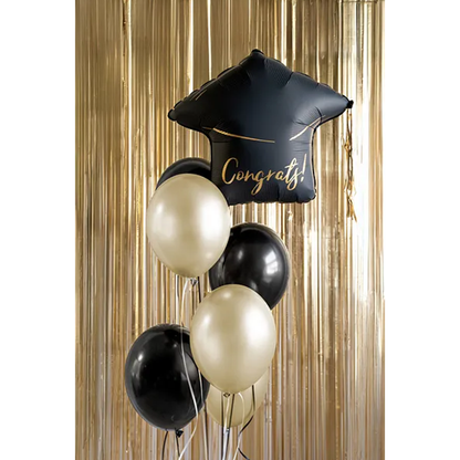 1 Ballon - Mütze Congrats!