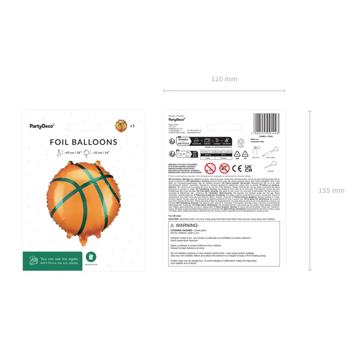1 Ballon - Basketball