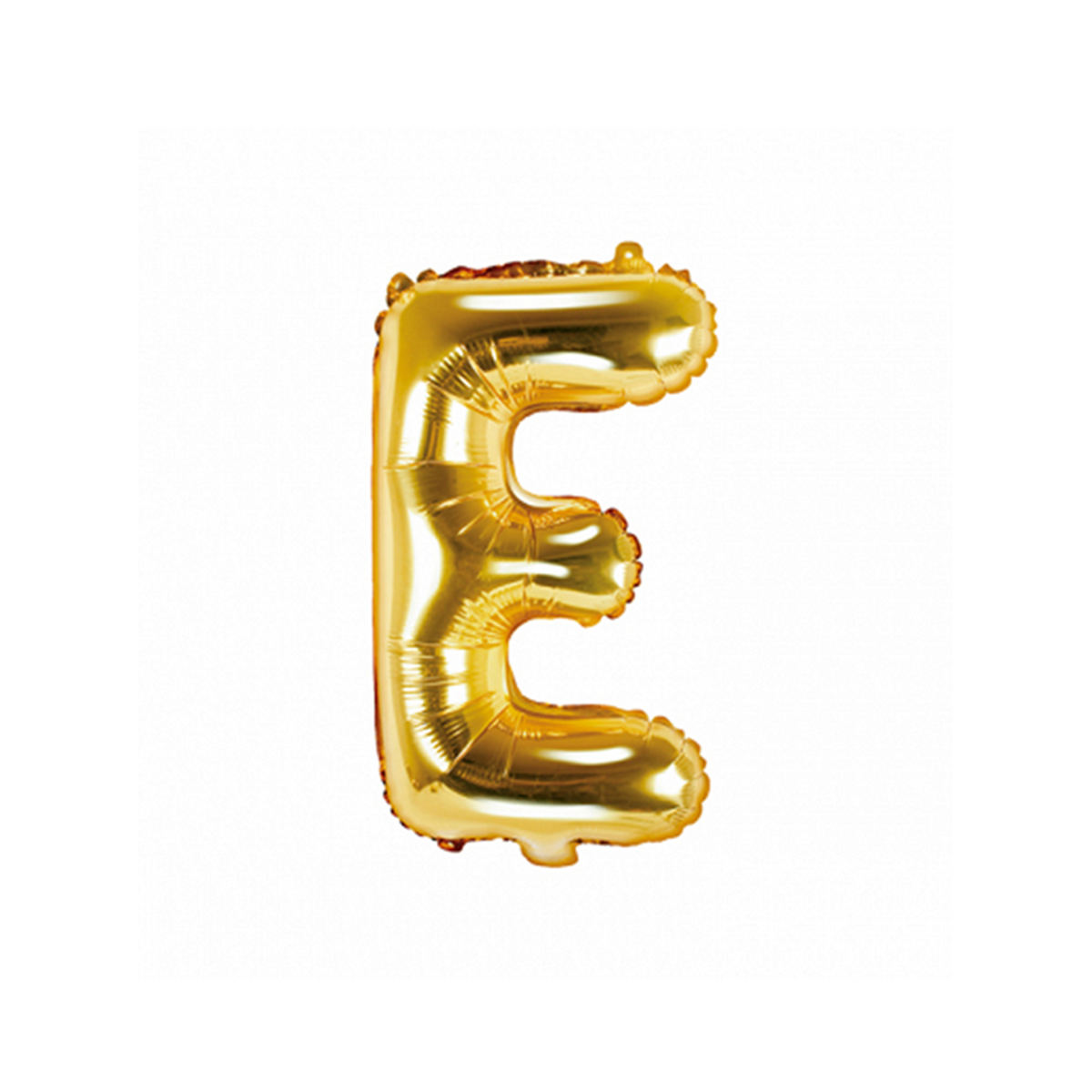 1 Ballon XS - Buchstabe E - Gold