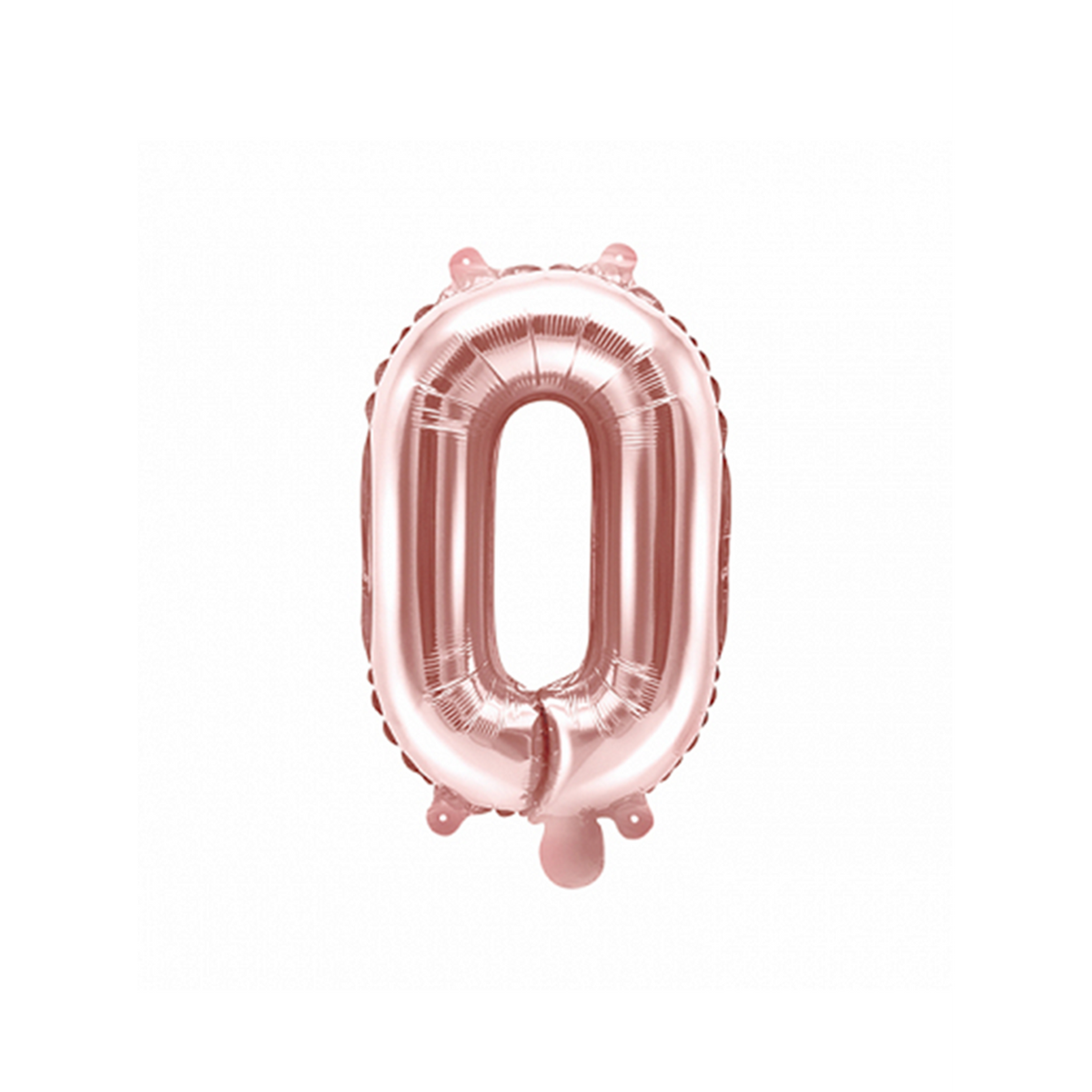 1 Ballon XS - Buchstabe O - RoseGold