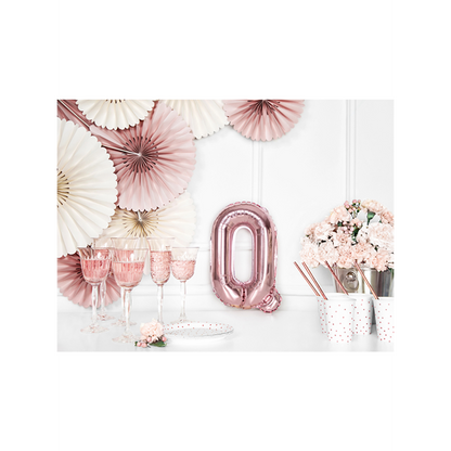 1 Ballon XS - Buchstabe Q - RoseGold