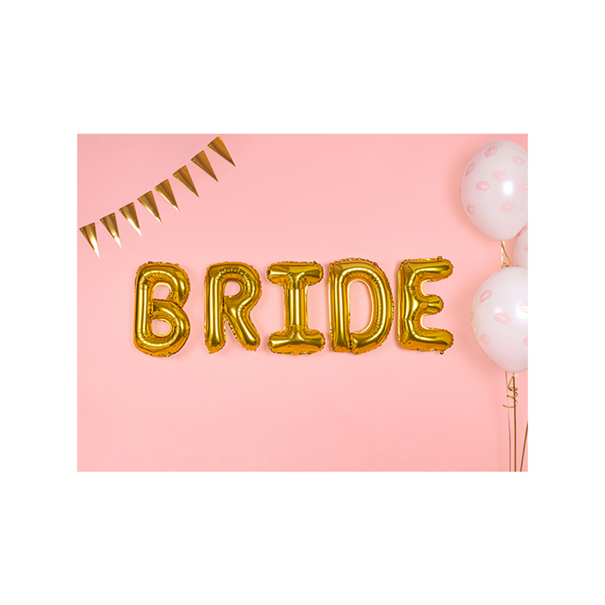 1 Ballon XS - Buchstabe R - Gold