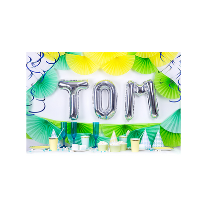 1 Ballon XS - Buchstabe U - Silber