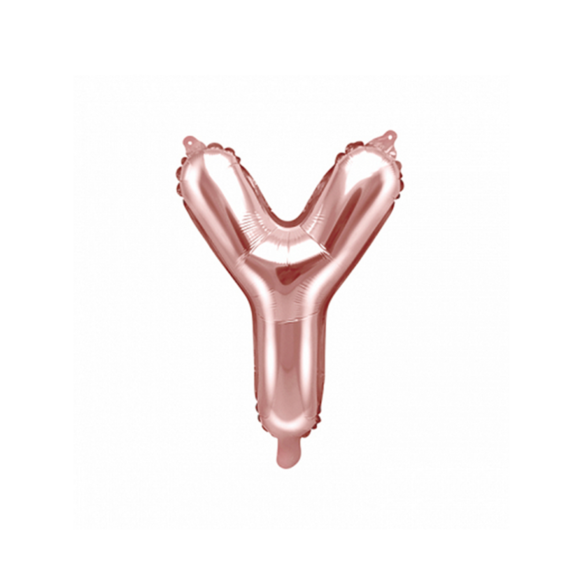 1 Ballon XS - Buchstabe Y - RoseGold