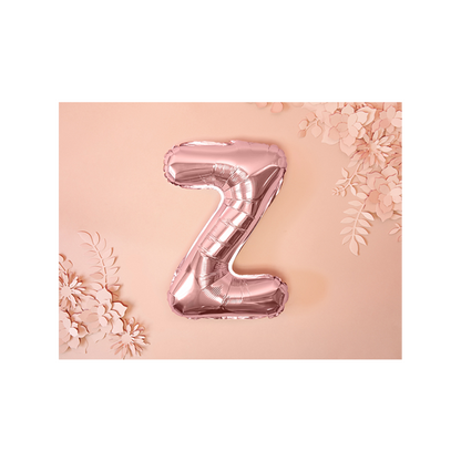 1 Ballon XS - Buchstabe Z - RoseGold
