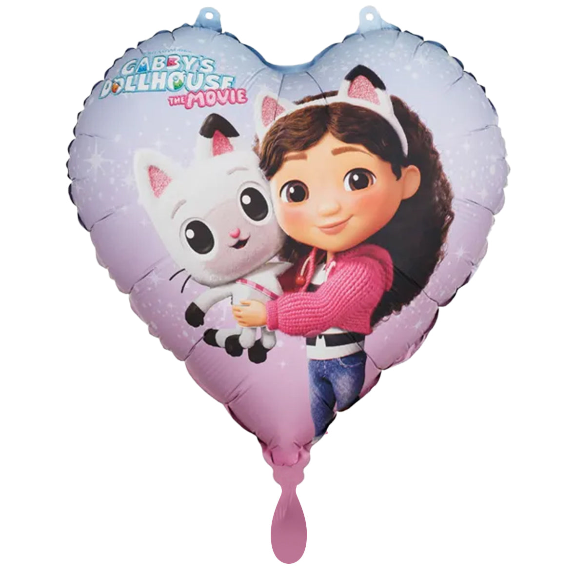 1 Herzballon - Gabby's Dollhouse the Movie