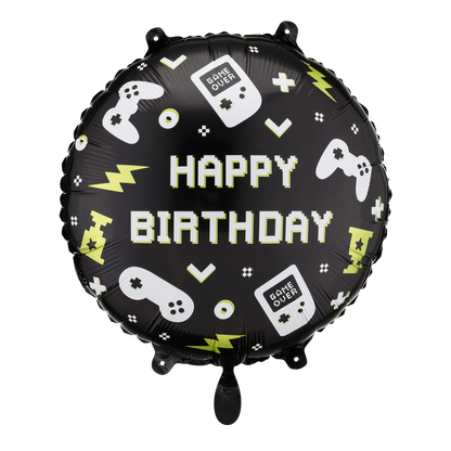 1 Ballon - Happy Birthday Gamer