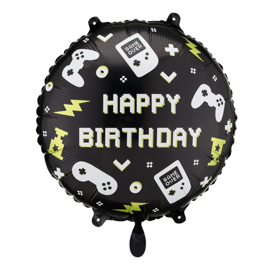 1 Ballon - Happy Birthday Gamer