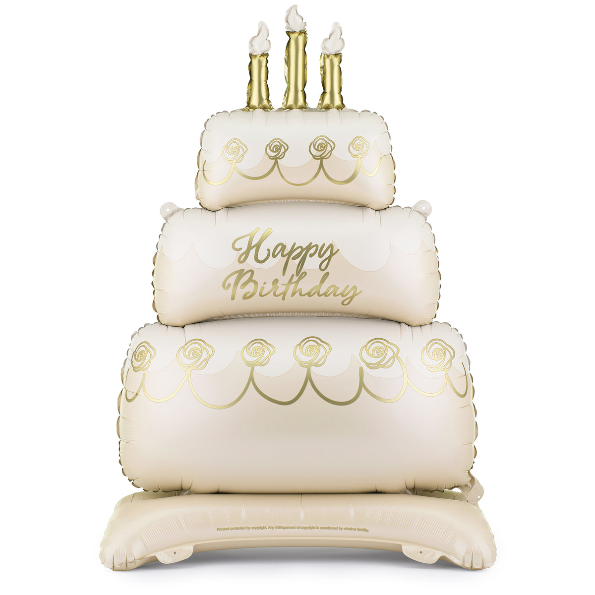 1 Stehender Ballon XXL - Torte