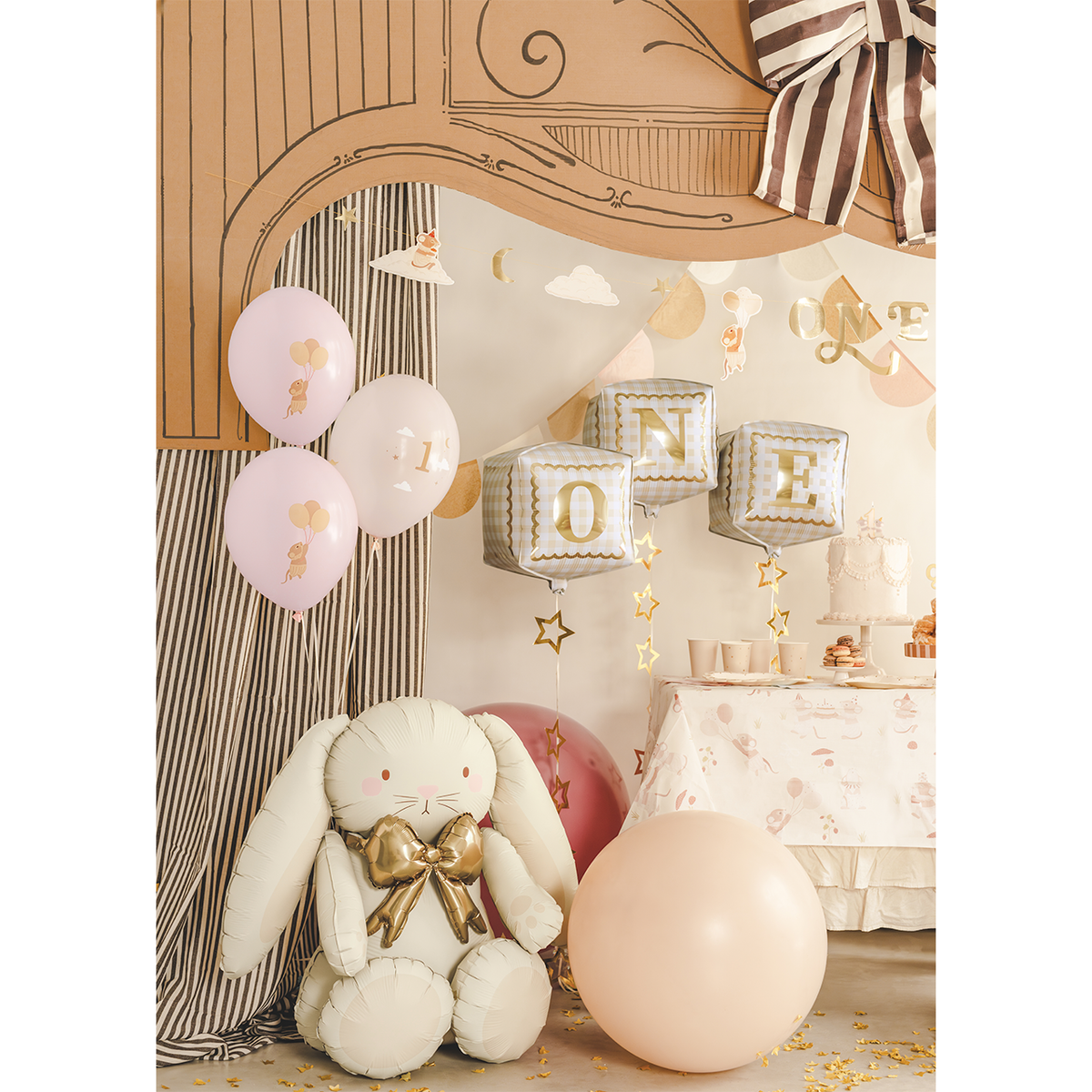 3 Ballons - Würfel - ONE