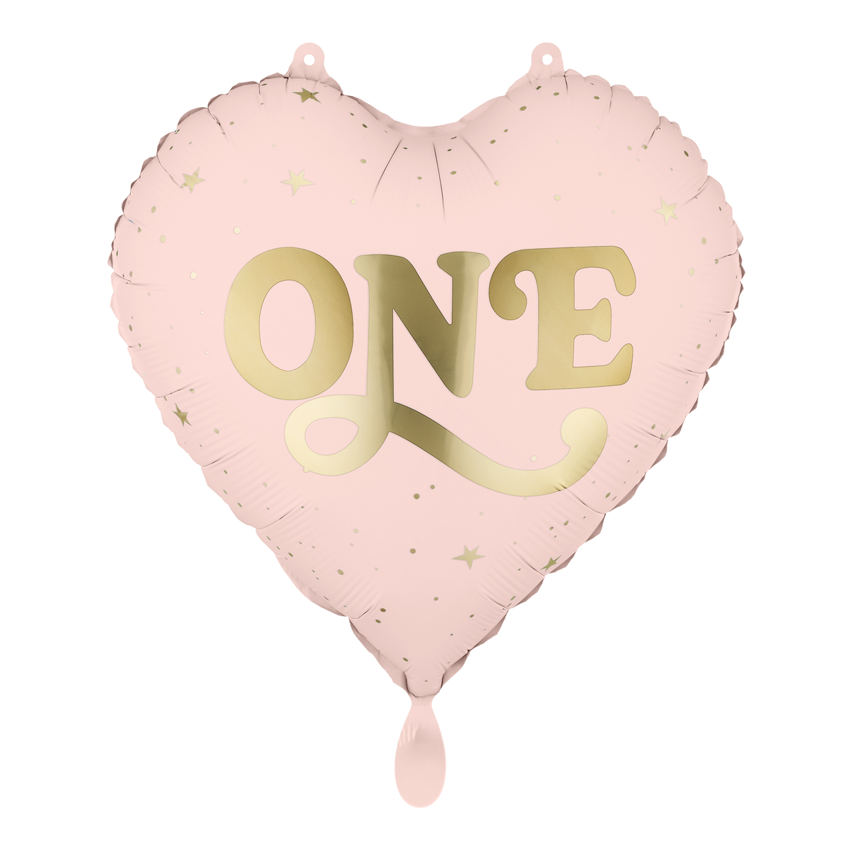 1 Ballon - ONE - Hellrosa