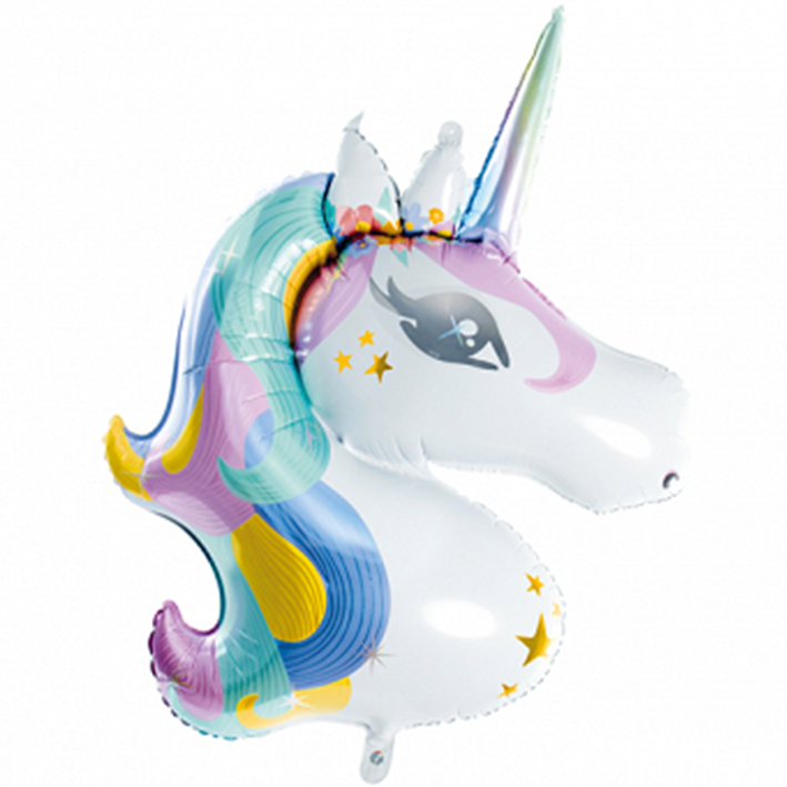 1 Ballon XXL - Pastel Unicorn