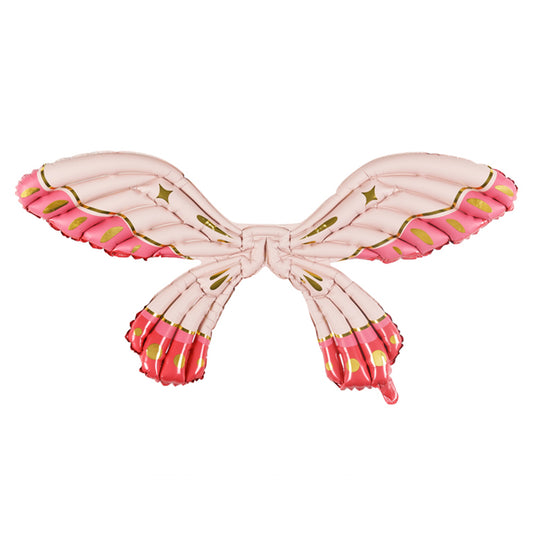 1 Balloon - Schmetterlingsflügel - Rosa