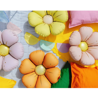 4 Folienballons für Girlanden - Daisies - Mix