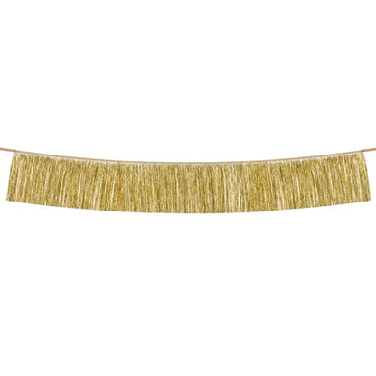 1 Girlande - Fringe Girlande Gold